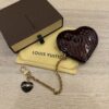 Louis Vuitton Heart Coin Purse Limited Edition Monogram Vernis Rayures