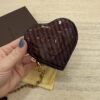 Louis Vuitton Heart Coin Purse Limited Edition Monogram Vernis Rayures