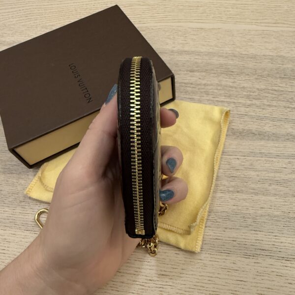 Louis Vuitton Heart Coin Purse Limited Edition Monogram Vernis Rayures