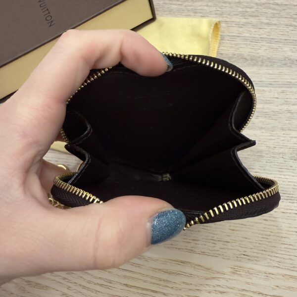 Louis Vuitton Heart Coin Purse Limited Edition Monogram Vernis Rayures