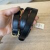 Givenchy 20MM Voyou V2 Calf Belt 36/90 CM Black