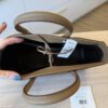 The Row Day Luxe Small Matte Grain Calfskin Leather Sandpit