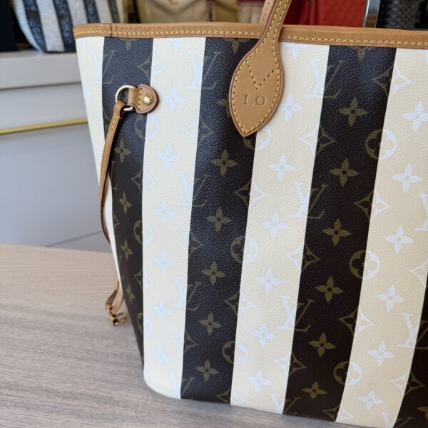 Louis Vuitton Limited Edition Monogram Rayures Neverfull MM