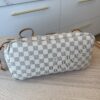 Louis Vuitton Damier Azur Neverfull MM NM Rose Ballerine