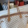Louis Vuitton Damier Azur Neverfull MM NM Rose Ballerine