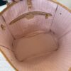Louis Vuitton Damier Azur Neverfull MM NM Rose Ballerine