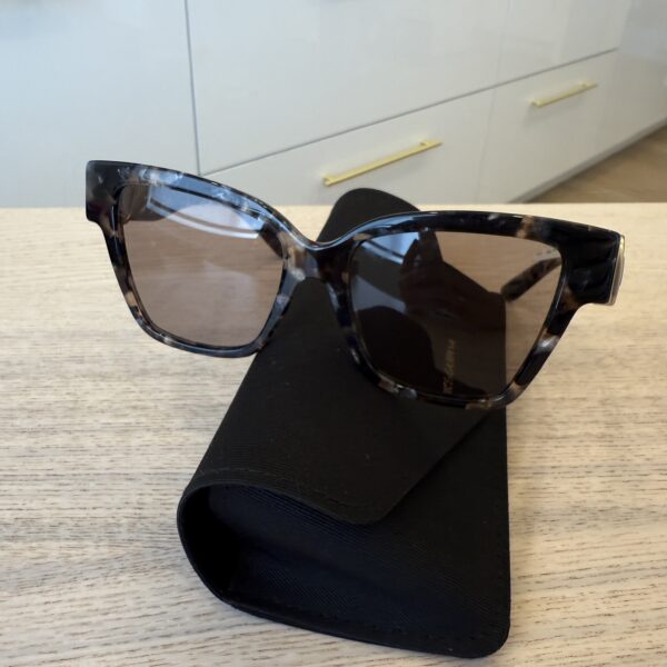 Dolce and Gabbana Havana Brown Precious Metals Sunglasses