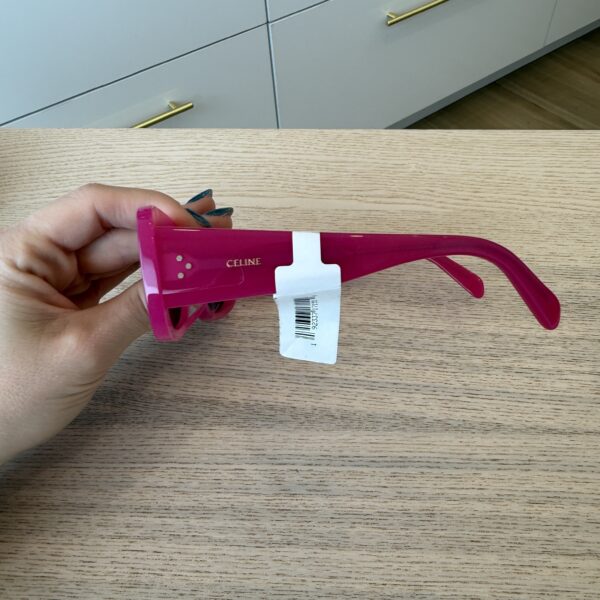Celine Sunglasses Bold 3 Dots Shiny Pink
