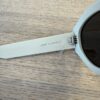 Celine Sunglasses Triomphe White Silver Hardware