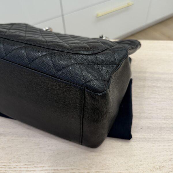 Chanel Grand Shopping Tote Quilted Caviar Black