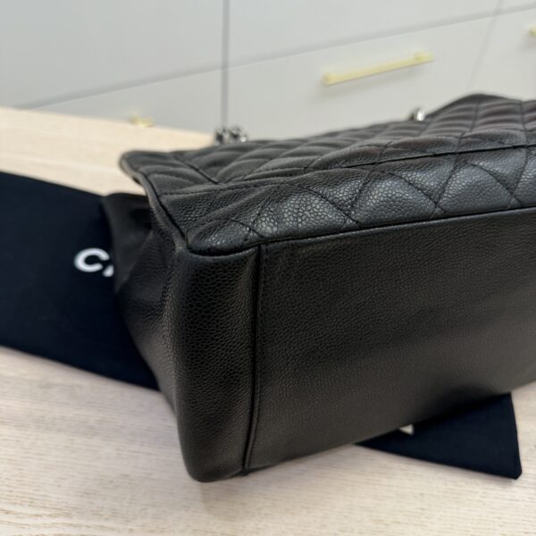 Chanel Grand Shopping Tote Quilted Caviar Black