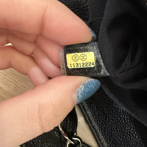 Chanel Grand Shopping Tote Quilted Caviar Black