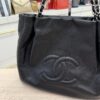 Chanel Caviar CC Timeless Shoulder Bag Black