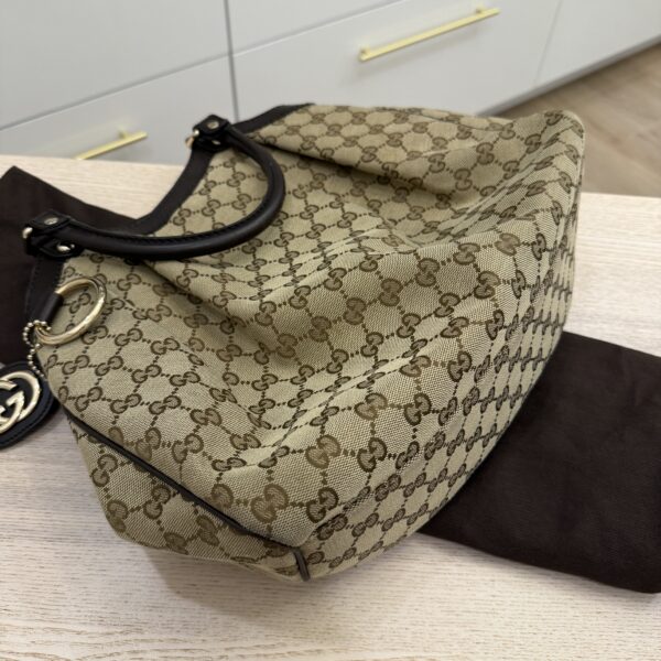 Gucci Monogram Medium Sukey Tote