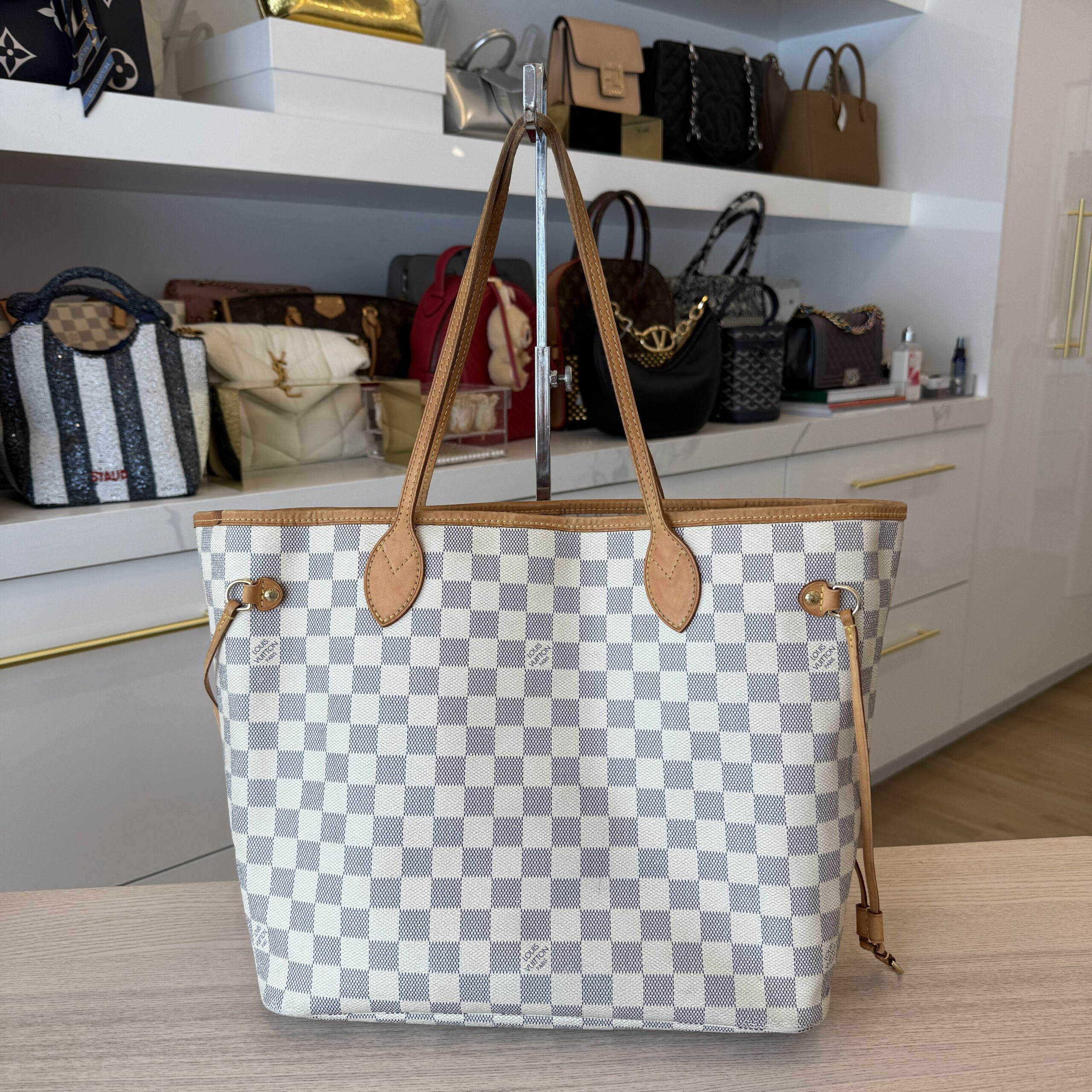 Louis Vuitton Damier Azur Neverfull MM