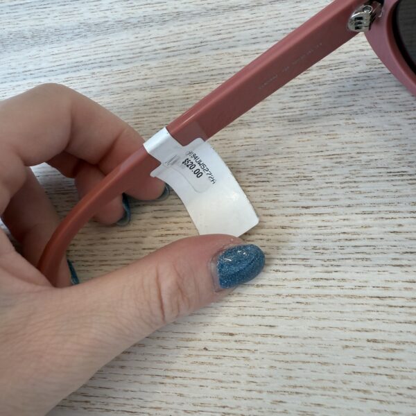 Celine Sunglasses Triomphe Oval Shiny Pink Smoke