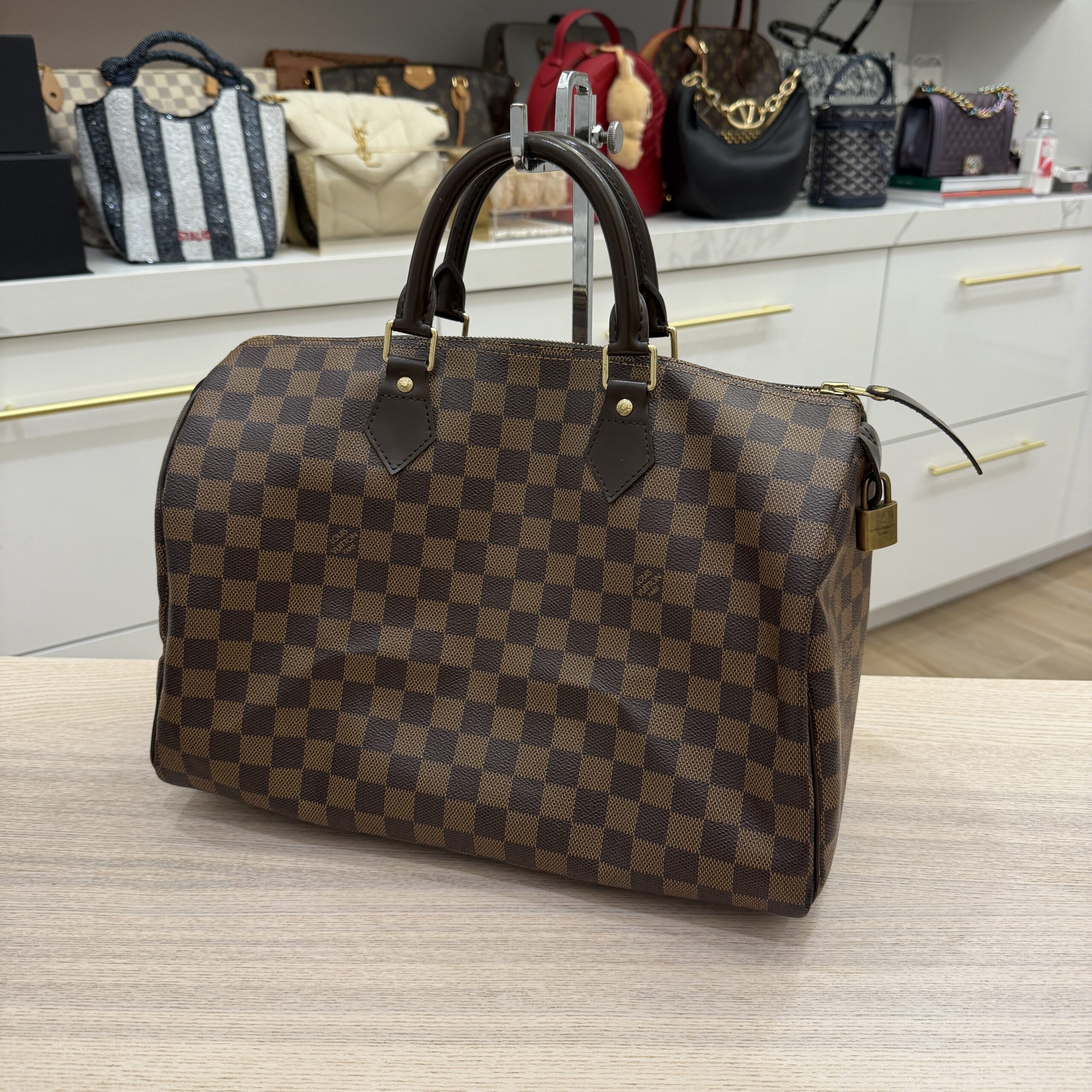 Louis Vuitton Damier Ebene Speedy 35