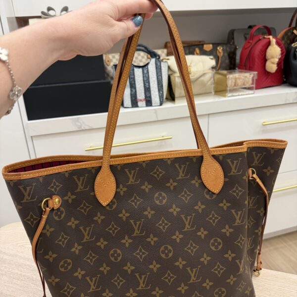 Louis Vuitton Monogram Neverfull MM Pink
