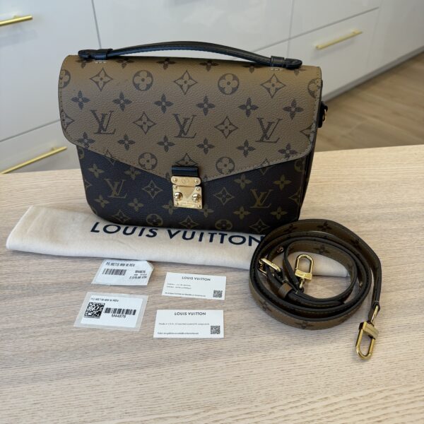 Louis Vuitton Monogram Reverse Pochette Metis