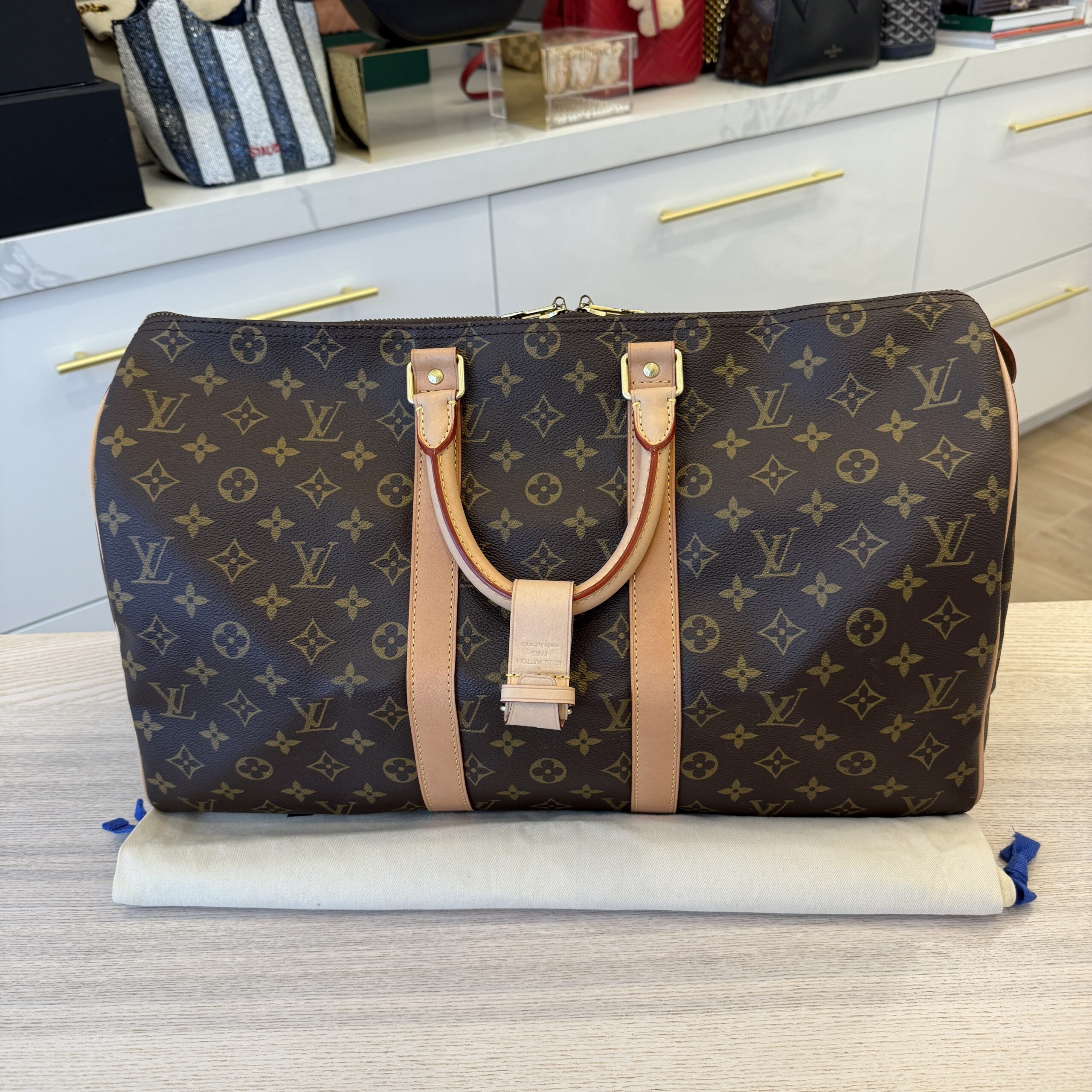 Louis Vuitton Monogram Keepall 50