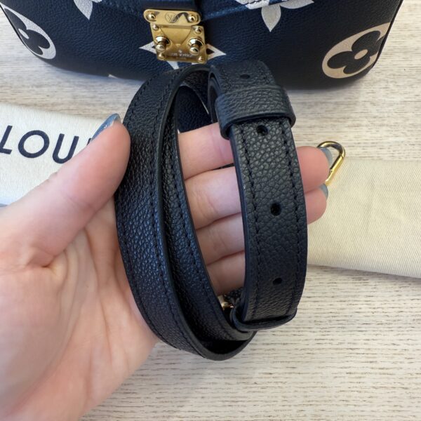 Louis Vuitton Bicolor Monogram Empreinte Leather Pochette Metis
