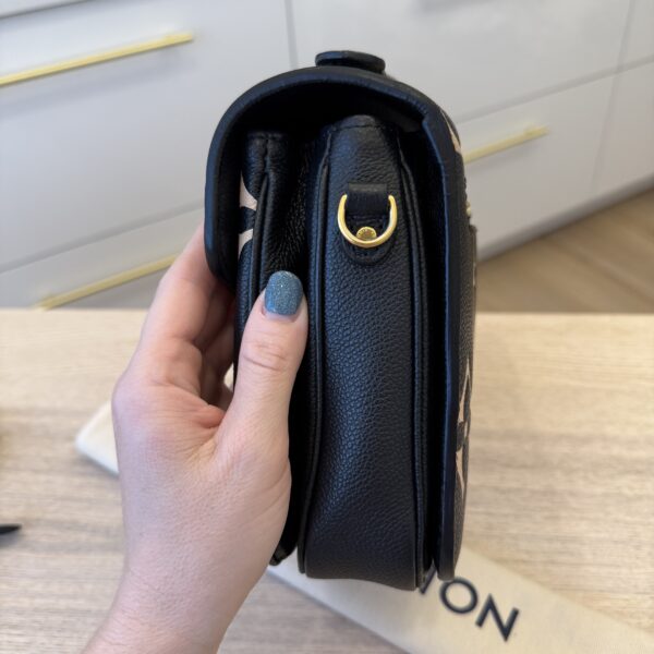Louis Vuitton Bicolor Monogram Empreinte Leather Pochette Metis