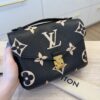 Louis Vuitton Bicolor Monogram Empreinte Leather Pochette Metis