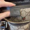 Gucci GG Plus Monogram Hearts Medium Joy Boston Dark Brown