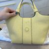 Roger Vivier Viv' Choc Mini Shopping Bag in leather