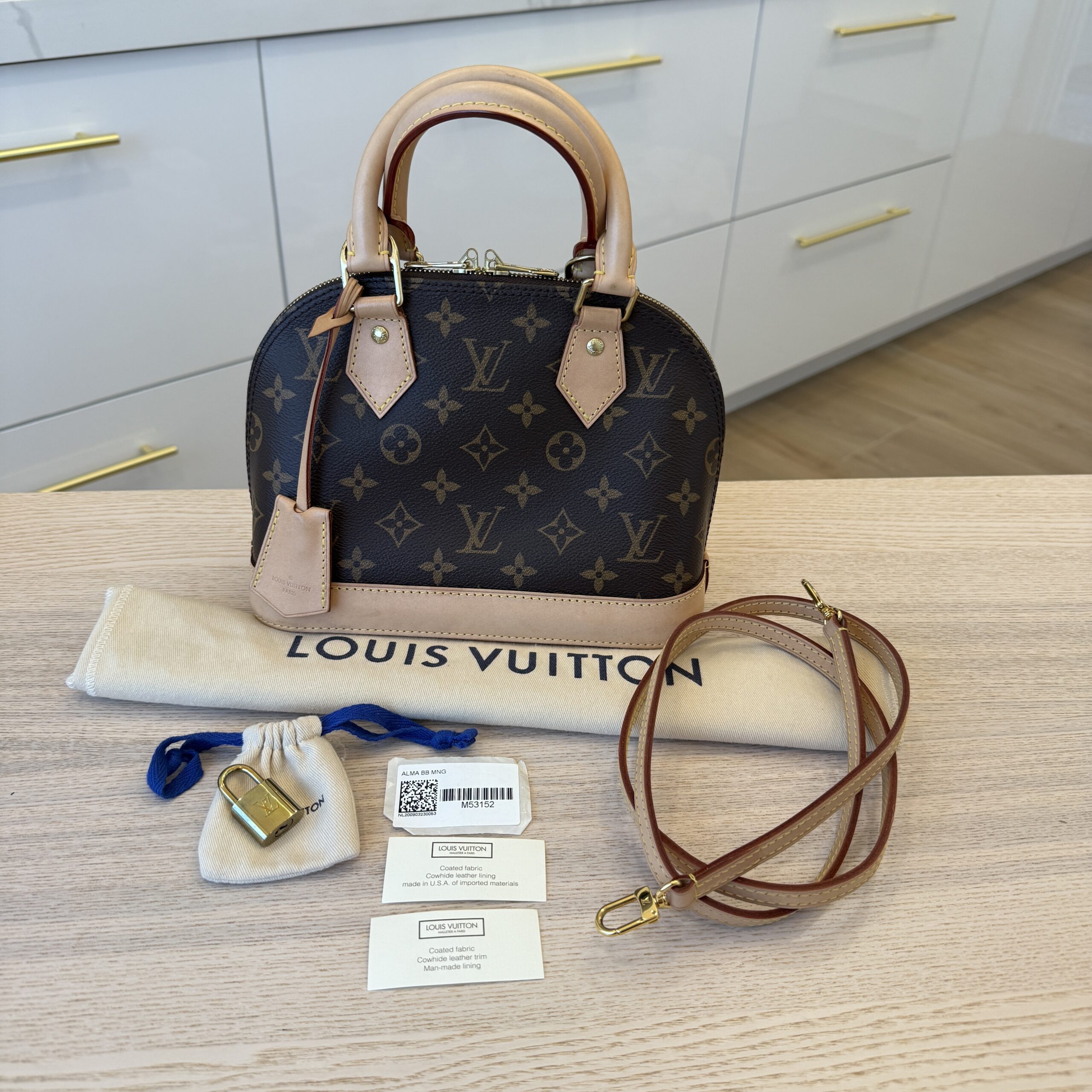 Louis Vuitton Monogram Alma BB