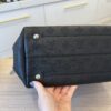 Louis Vuitton Hina Handbag Mahina Leather MM Black