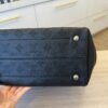 Louis Vuitton Hina Handbag Mahina Leather MM Black