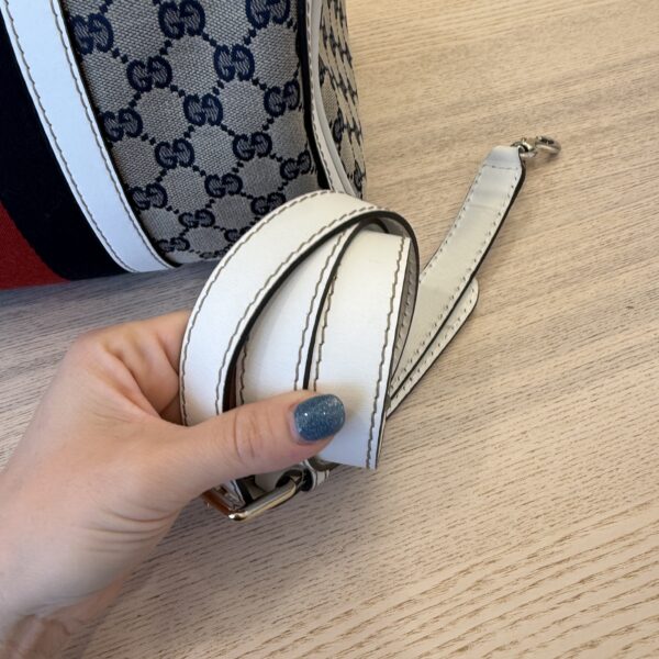 Gucci Monogram Vintage Web Medium Boston