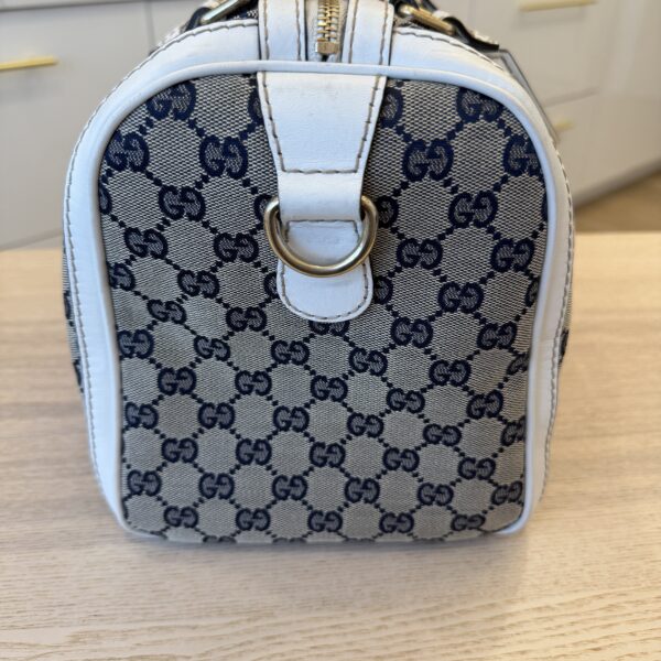 Gucci Monogram Vintage Web Medium Boston