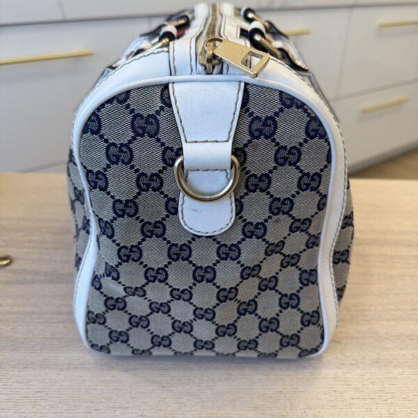 Gucci Monogram Vintage Web Medium Boston