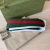 Gucci GG Supreme Monogram Neo Vintage Web Shoulder Bag Brown Yellow