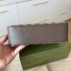 Gucci GG Supreme Monogram Neo Vintage Web Shoulder Bag Brown Yellow
