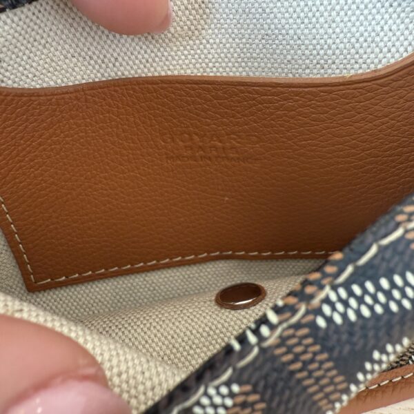 Goyard Plumet Pocket Wallet Black