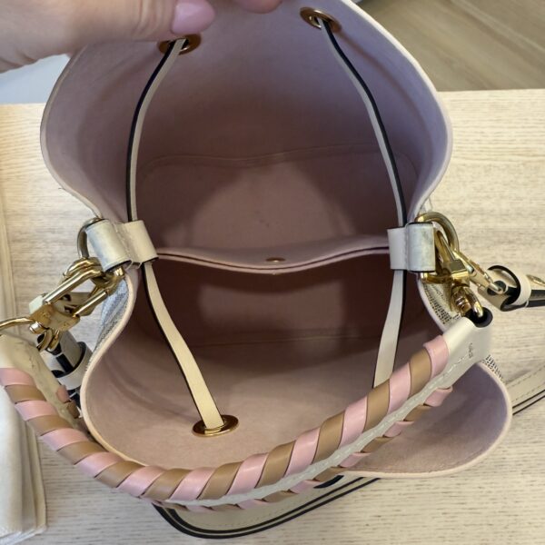 Louis Vuitton Damier Azur Braided Neonoe BB Pink