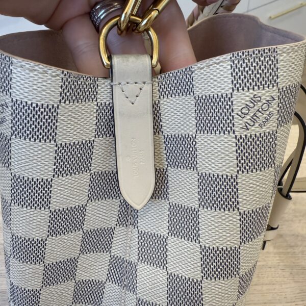 Louis Vuitton Damier Azur Braided Neonoe BB Pink