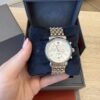 Michele CSX 36MM Stainless Steel & Diamond Link Bracelet Watch