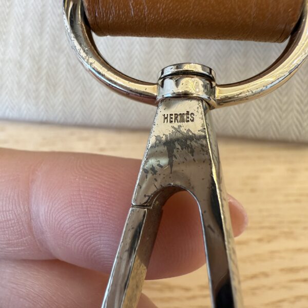Hermes Taurillon Clemence Evelyne III PM Gold