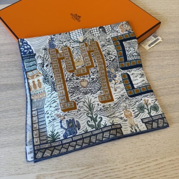 Hermes Silk Scarf 45