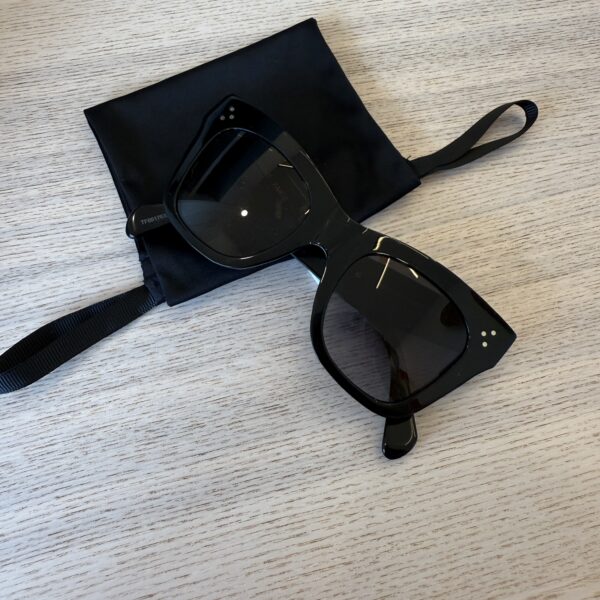 Celine 3 Dots Square Sunglasses Black