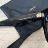 Celine 3 Dots Square Sunglasses Black