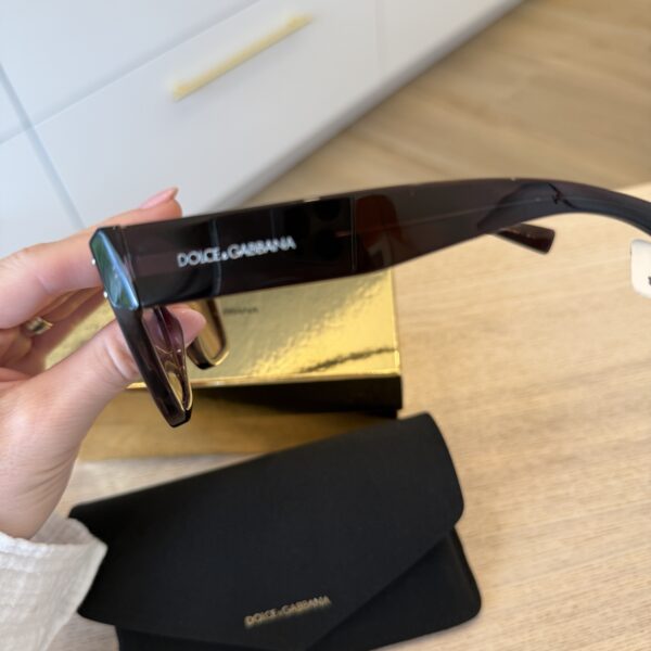 Dolce & Gabbana Transparent Violet Sunglasses