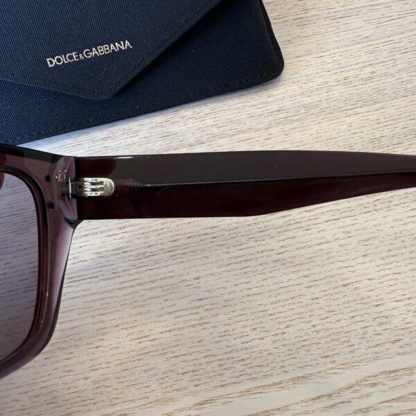Dolce & Gabbana Transparent Violet Sunglasses
