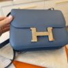 Hermes Epsom Constance 24 Bleu