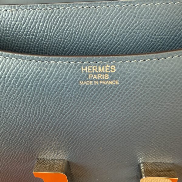 Hermes Epsom Constance 24 Bleu