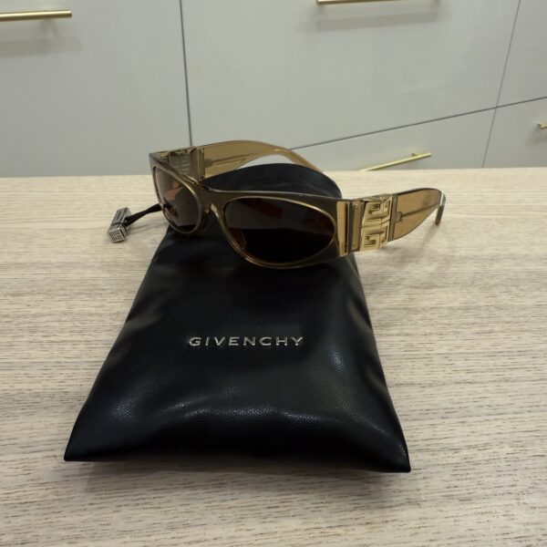 Givenchy Shiny Light brown 4G Cat Eye Sunglasses